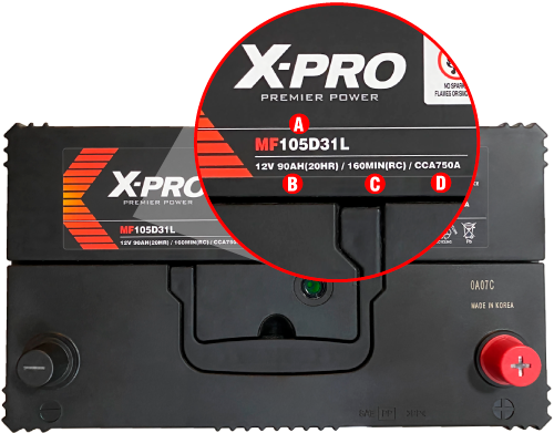 Bateria XPRO